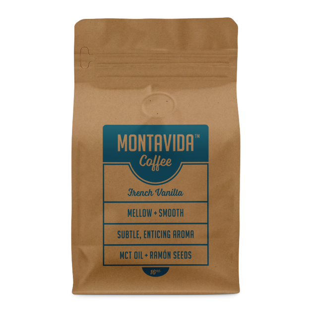 Picture of MontaVida French Vanilla Coffee 1 lb Bag