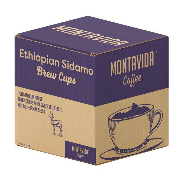Picture of MontaVida Ethiopian Sidamo Coffee Brew Cups
